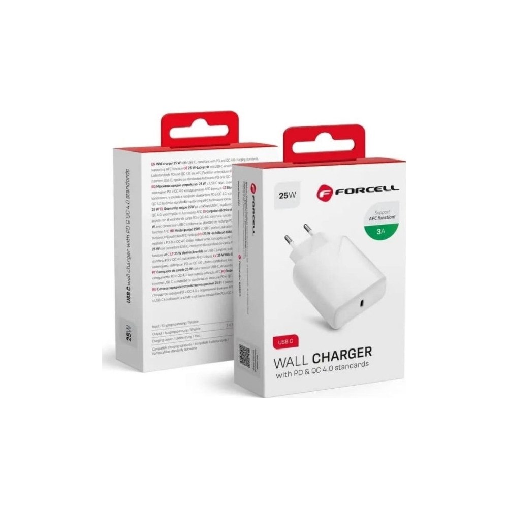 ForCell ForCell Universalladdare med USB typ C-kontakt