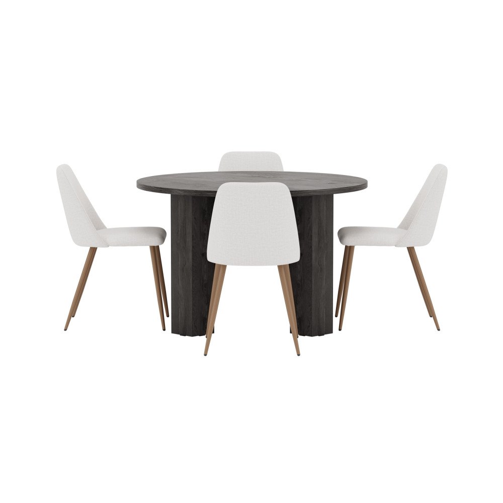 Venture Home Juno Matgrupp med stolarna Night