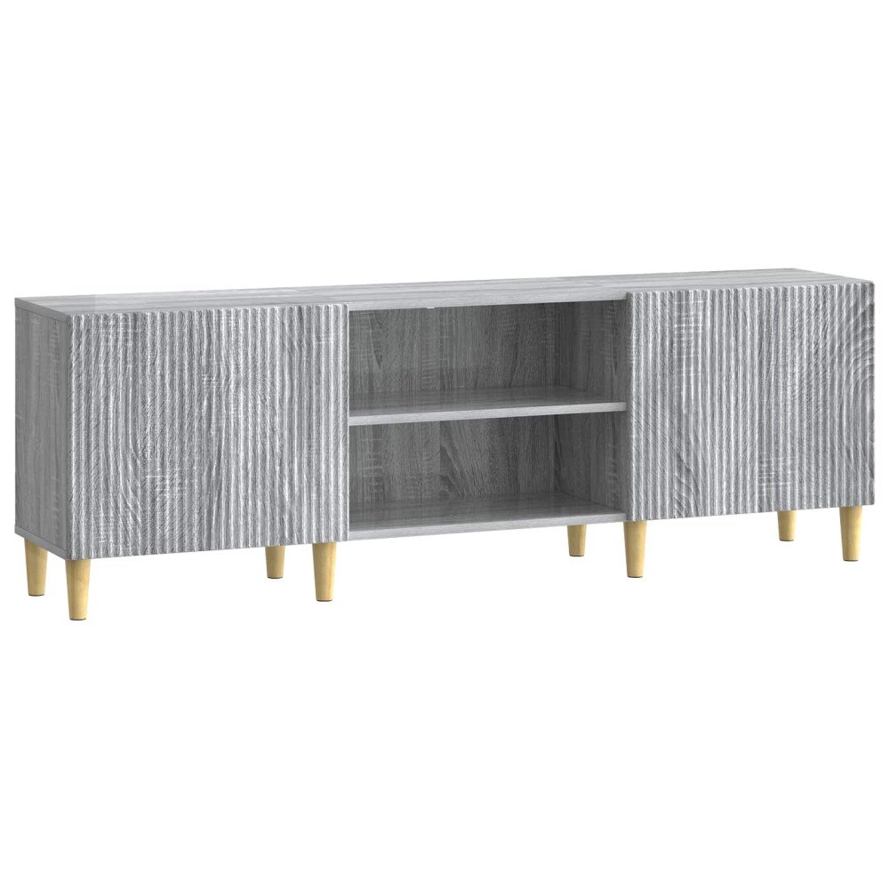 vidaXL TV-skåp Grå sonoma-ek 150 x 31 x 50 cm Konstruerat trä