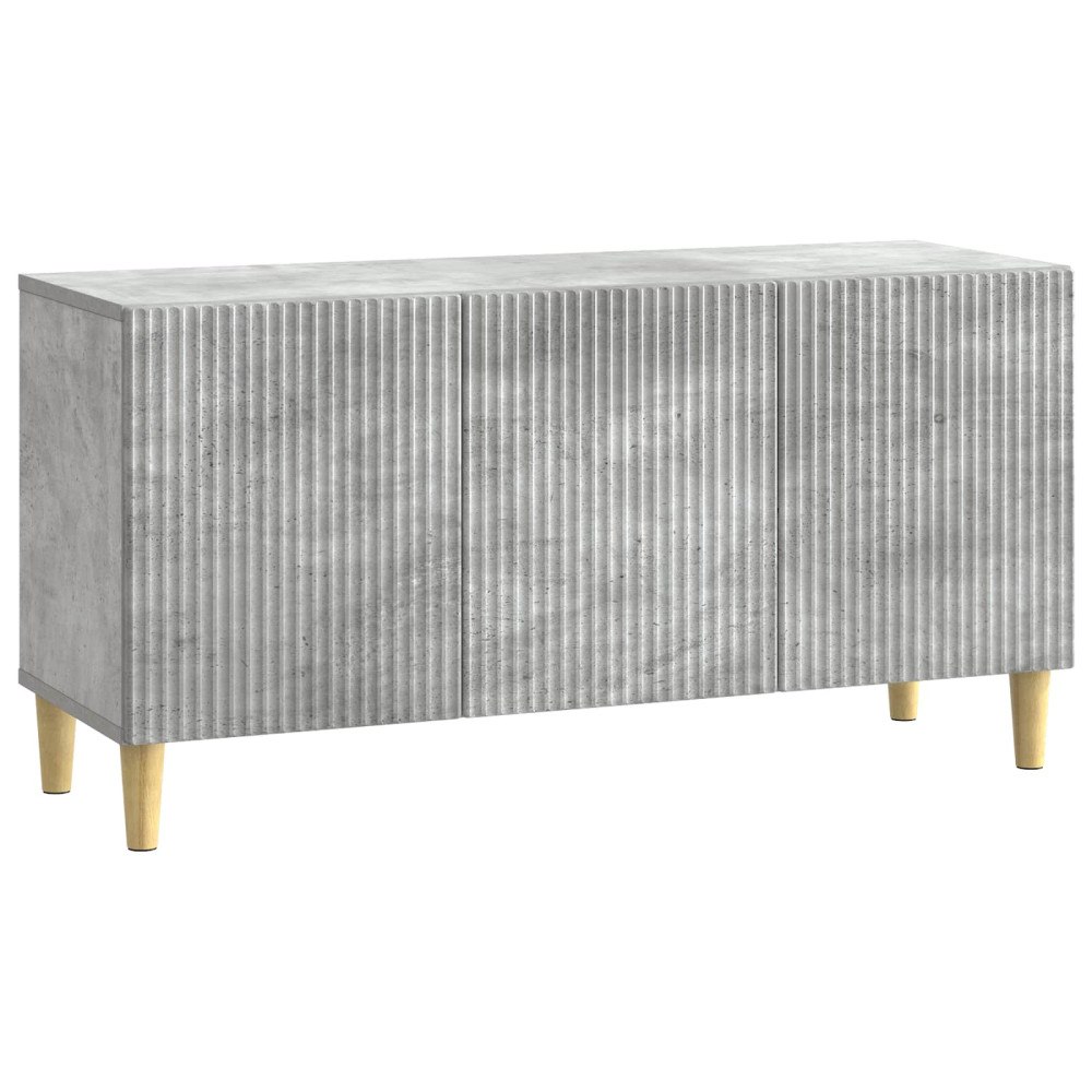 vidaXL TV-skåp Betonggrå 99 x 34,5 x 50 cm Konstruerat trä