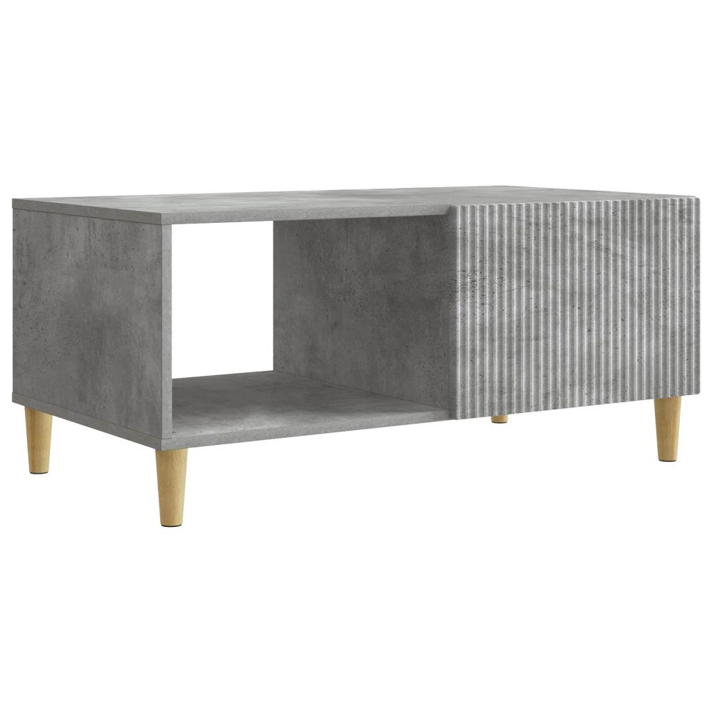 vidaXL Kaffeebord Betonggrå 90 x 50 x 40 cm Konstruerat trä