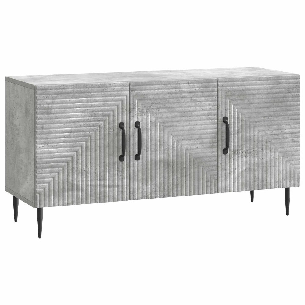 vidaXL TV-skåp Betonggrå 99 x 34,5 x 50 cm Konstruerat trä