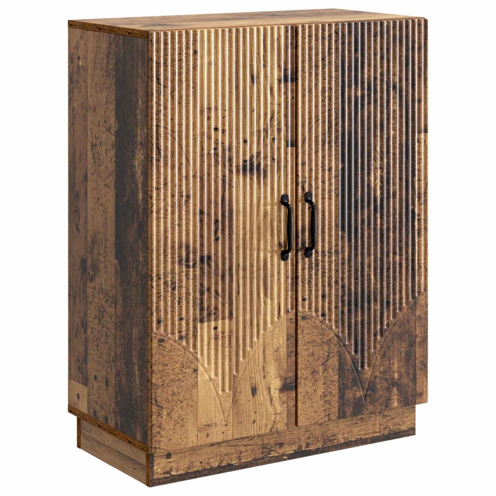 vidaXL Sideboard Gammalt trä 66 x 34,5 x 87 cm Konstruerat trä