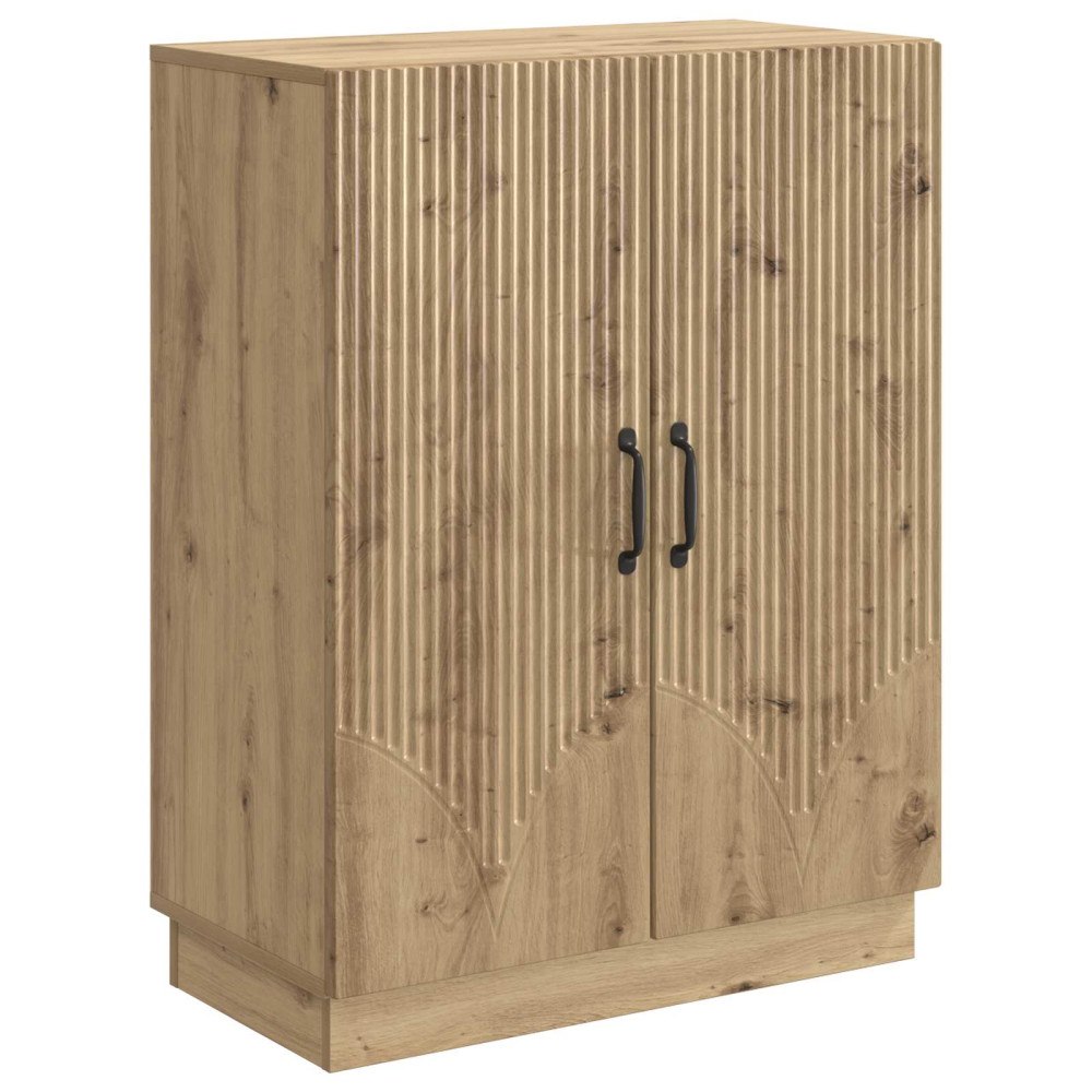 vidaXL Sideboard Artisan-ek 66 x 34,5 x 87 cm Konstruerat trä