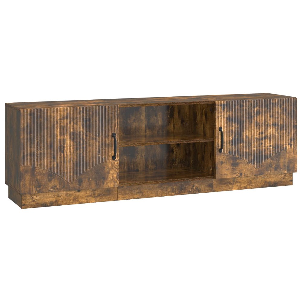 vidaXL TV-skåp Rökt ek 150 x 31 x 47 cm Konstruerat trä