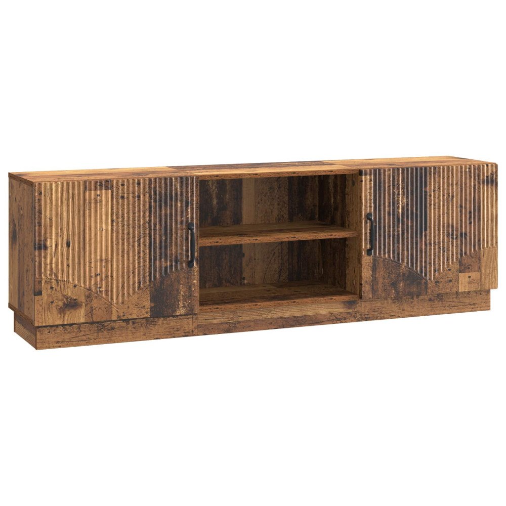 vidaXL TV-skåp Gammalt trä 150 x 31 x 47 cm Konstruerat trä