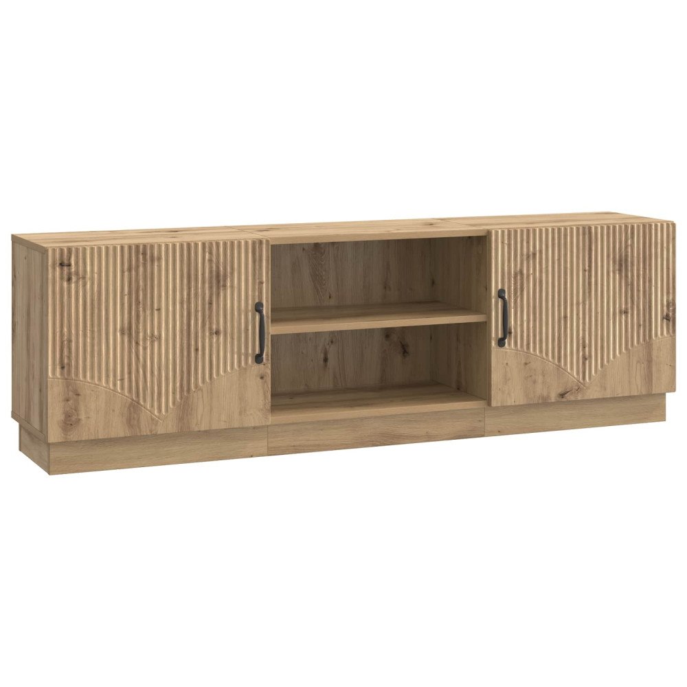 vidaXL TV-skåp Artisan-ek 150 x 31 x 47 cm Konstruerat trä