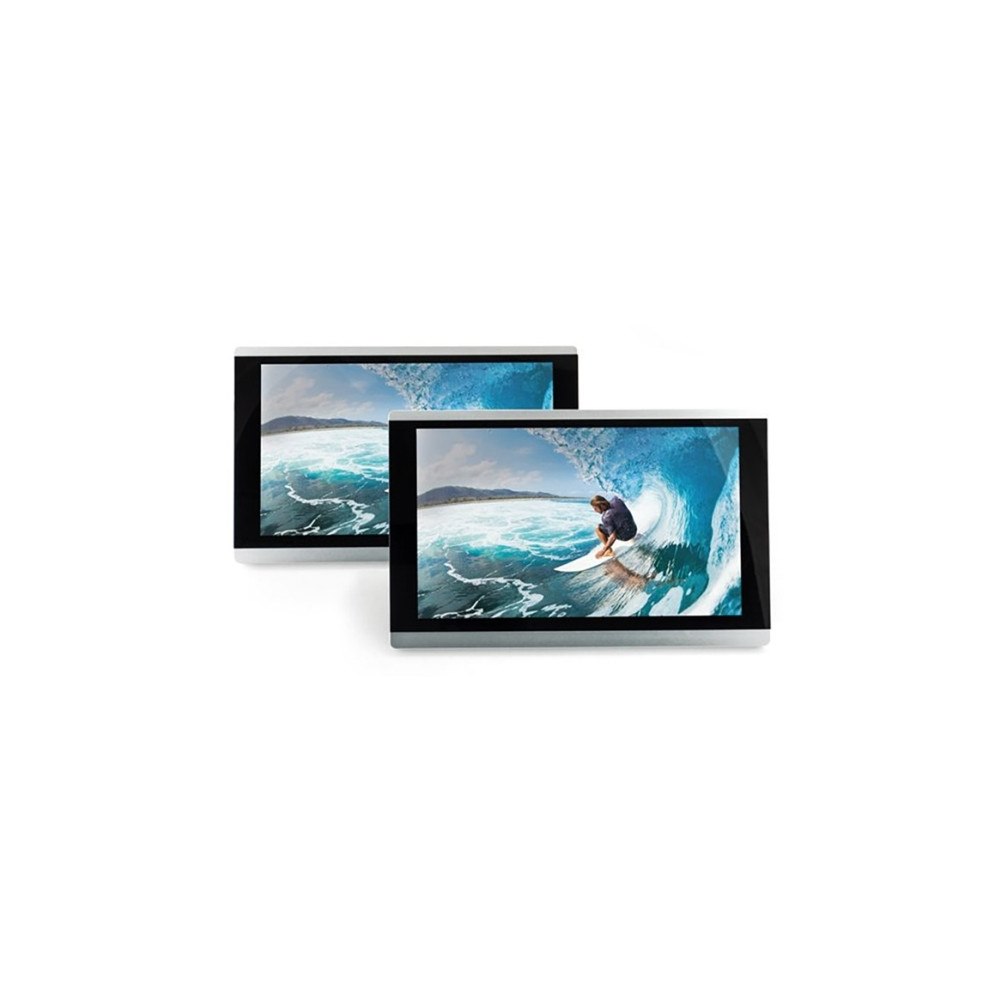 AMPIRE Electronics Ampire AMX090-4K-set med två 9"-skärmar och Android mediebox