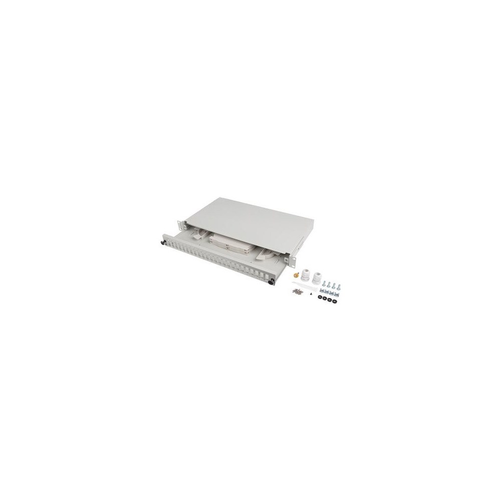 LANBERG Lanberg patch-panel - 1U - 19" - 24 x SC duplex / 24 x LC quad