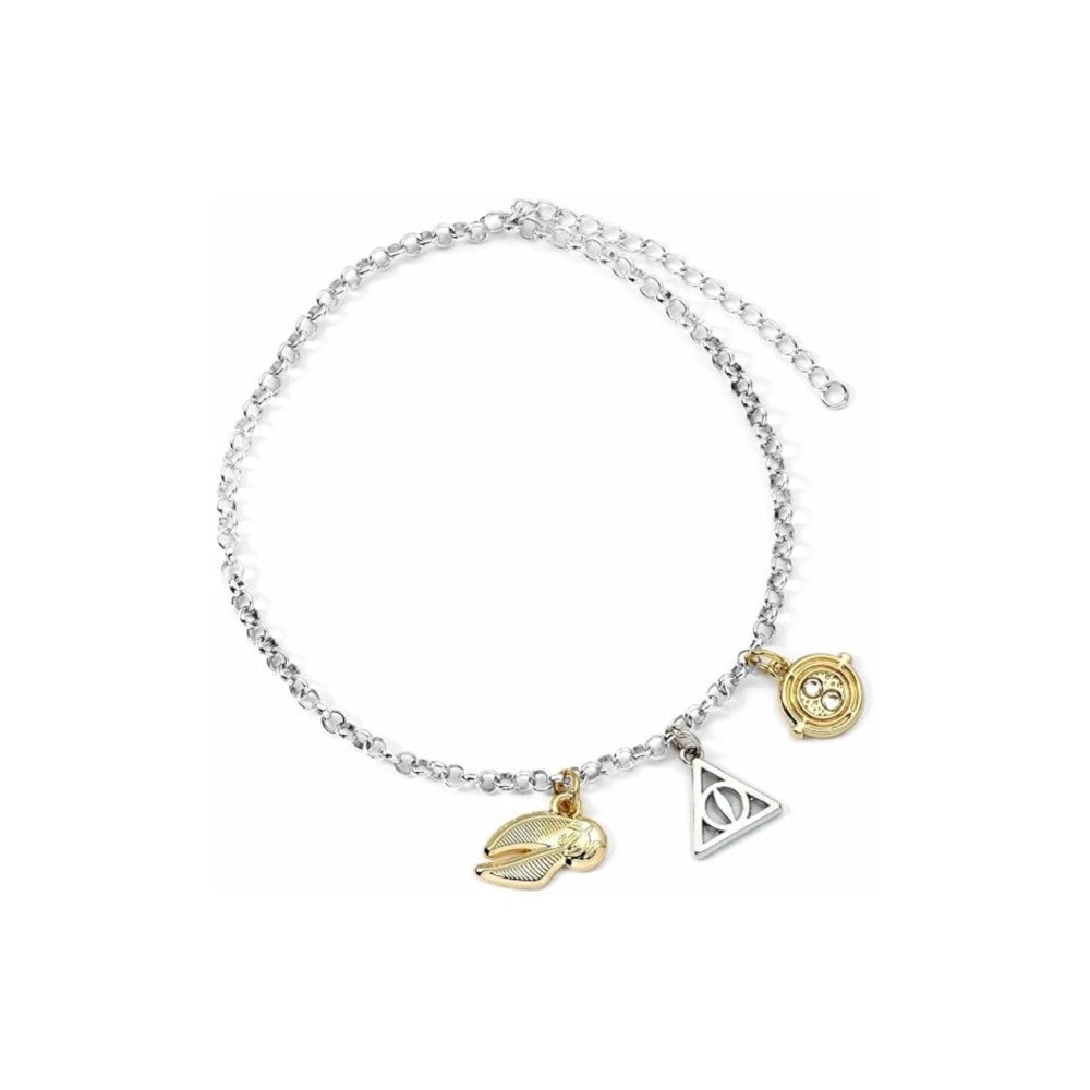 THE CARAT SHOP Harry Potter Charm Bracelet with three charms