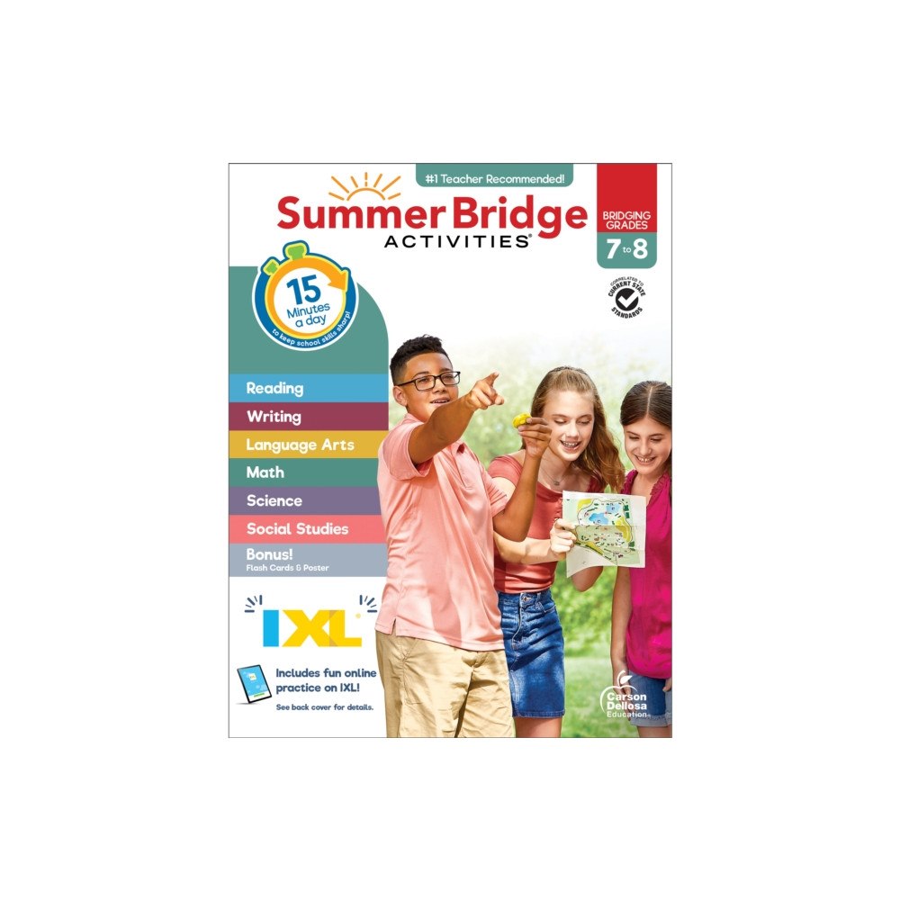 Rourke Pub Group Summer Bridge Activities, Grades 7 - 8 (häftad, eng)