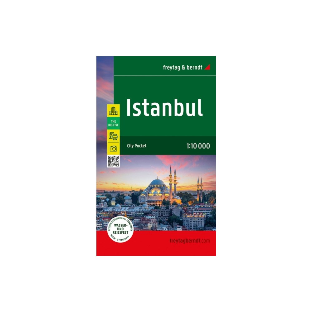 Freytag-Berndt Istanbul City Map