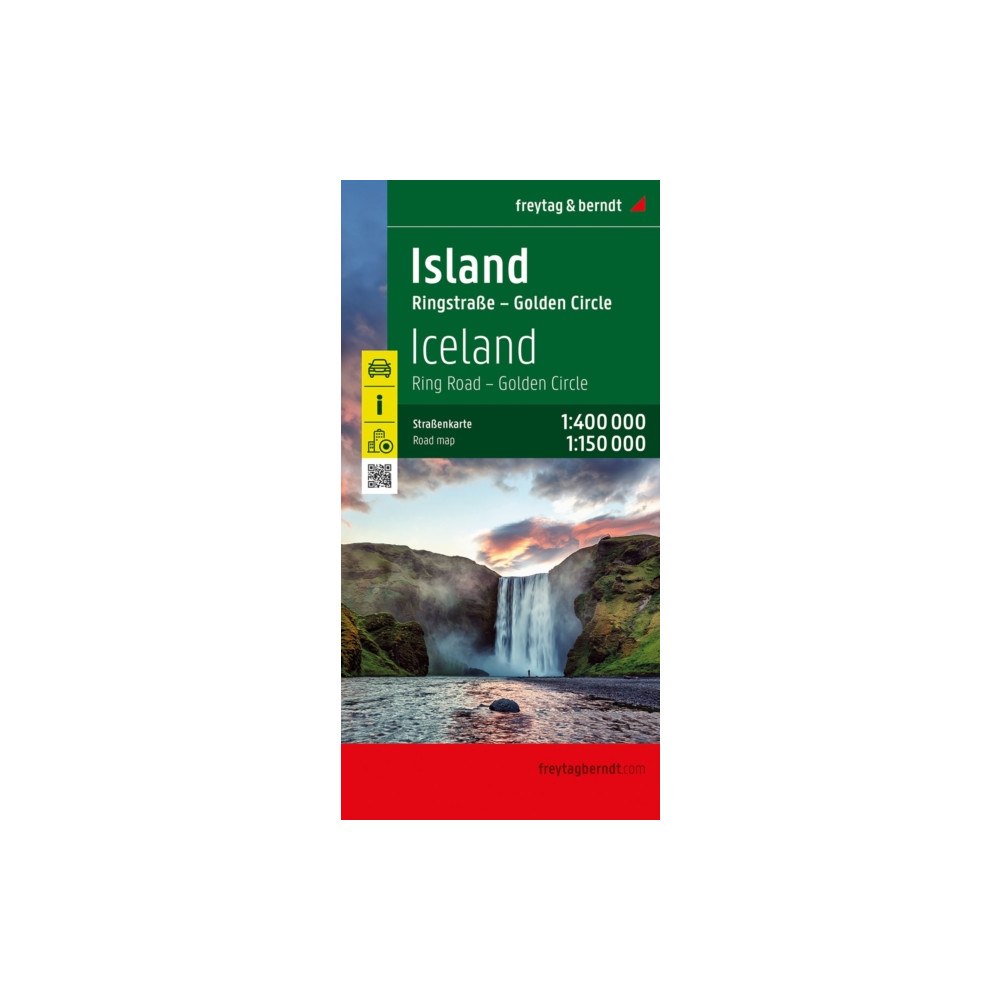 Freytag-Berndt Iceland Road Map 1:400 000
