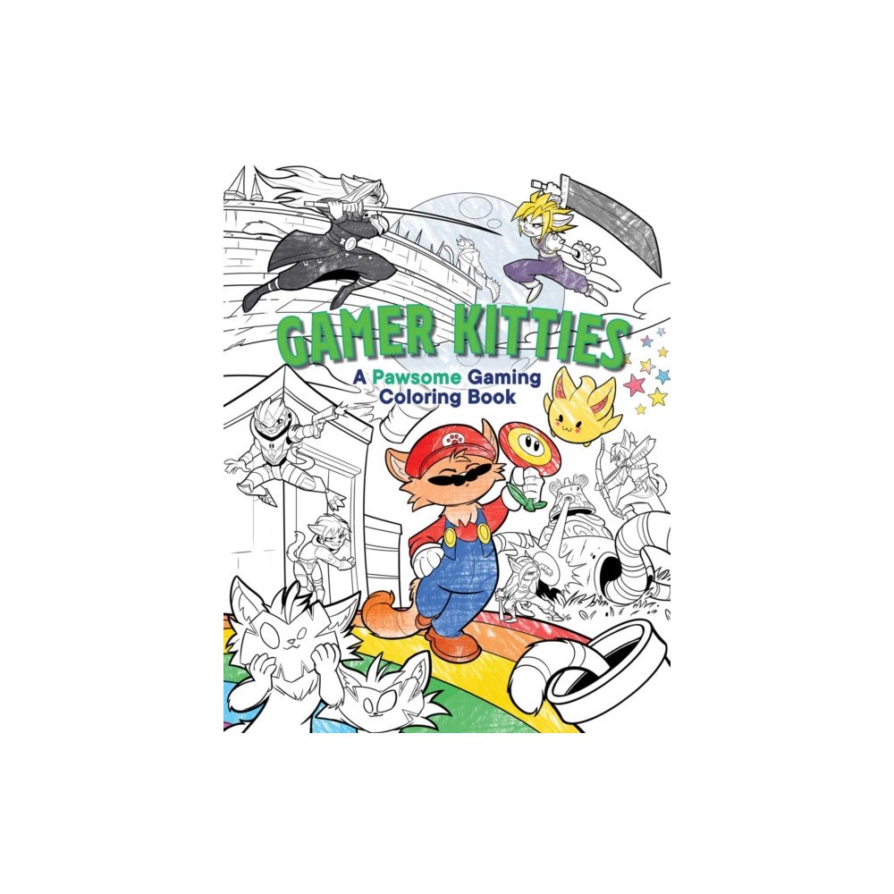 Insight Editions Gamer Kitties Coloring (häftad, eng)