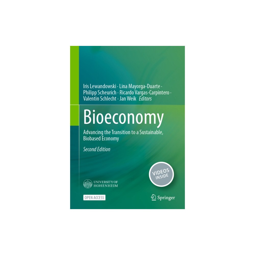 Springer Nature Switzerland AG Bioeconomy (inbunden, eng)