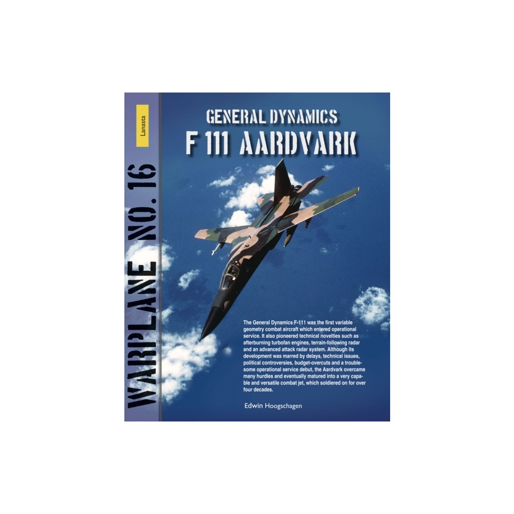 Lanasta General Dynamics F111 Aardvark (häftad, eng)