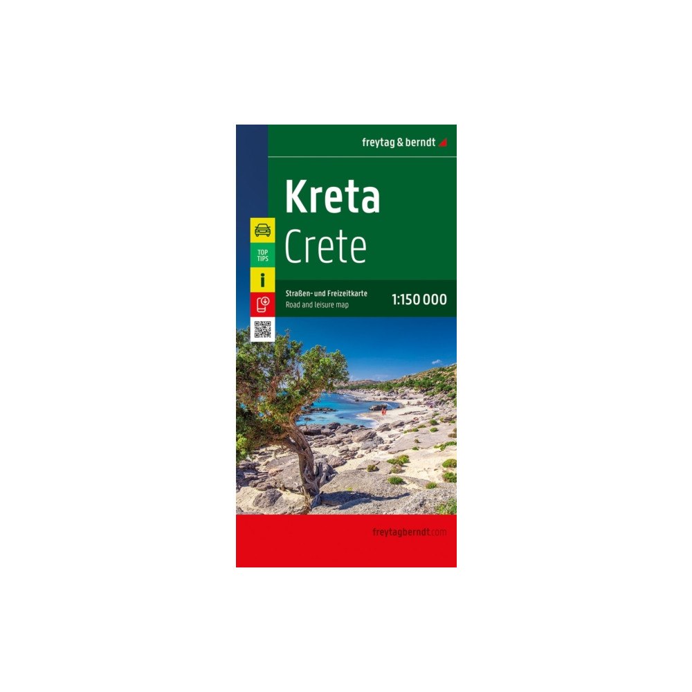 Freytag-Berndt Crete Road and Leisure Map