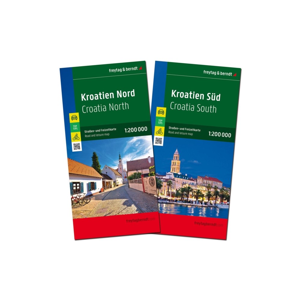 Freytag-Berndt Croatia North and South Map Pack