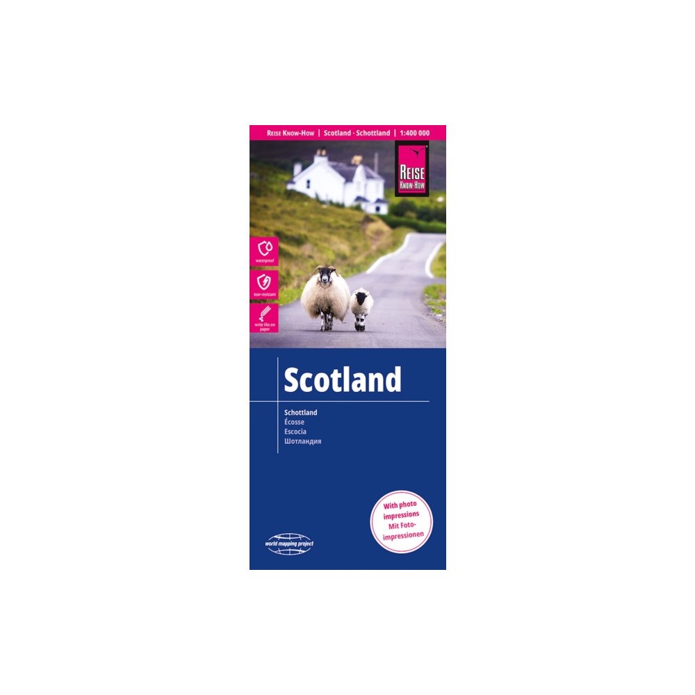 Reise Know-How Verlag Peter Rump GmbH Scotland Map