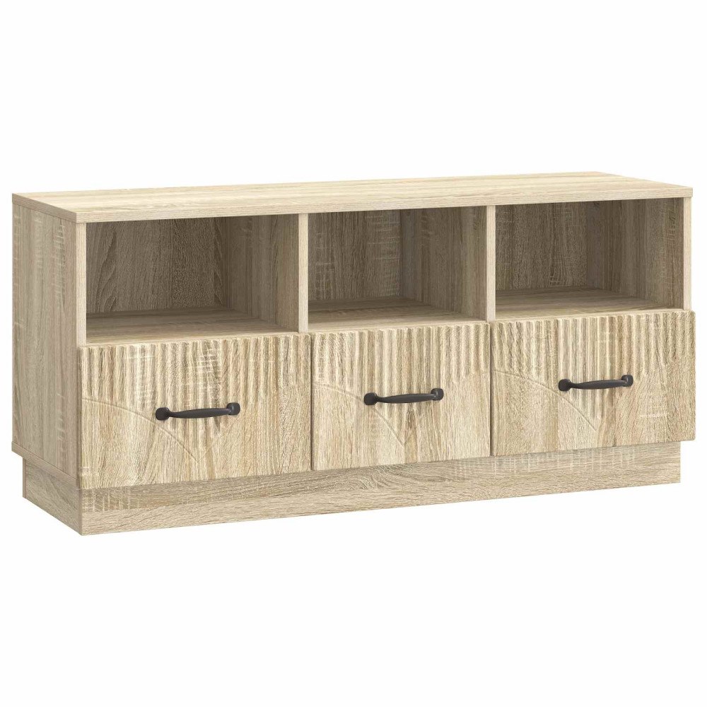 vidaXL TV-skåp med låda Sonoma-ek 102 x 34,5 x 47 cm Konstruerat trä