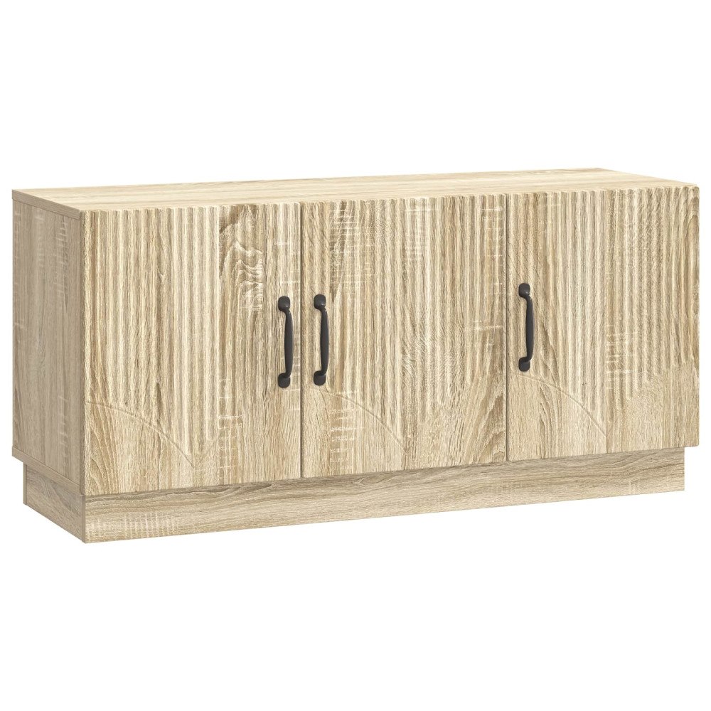 vidaXL TV-skåp Sonoma-ek 99 x 34,5 x 47 cm Konstruerat trä