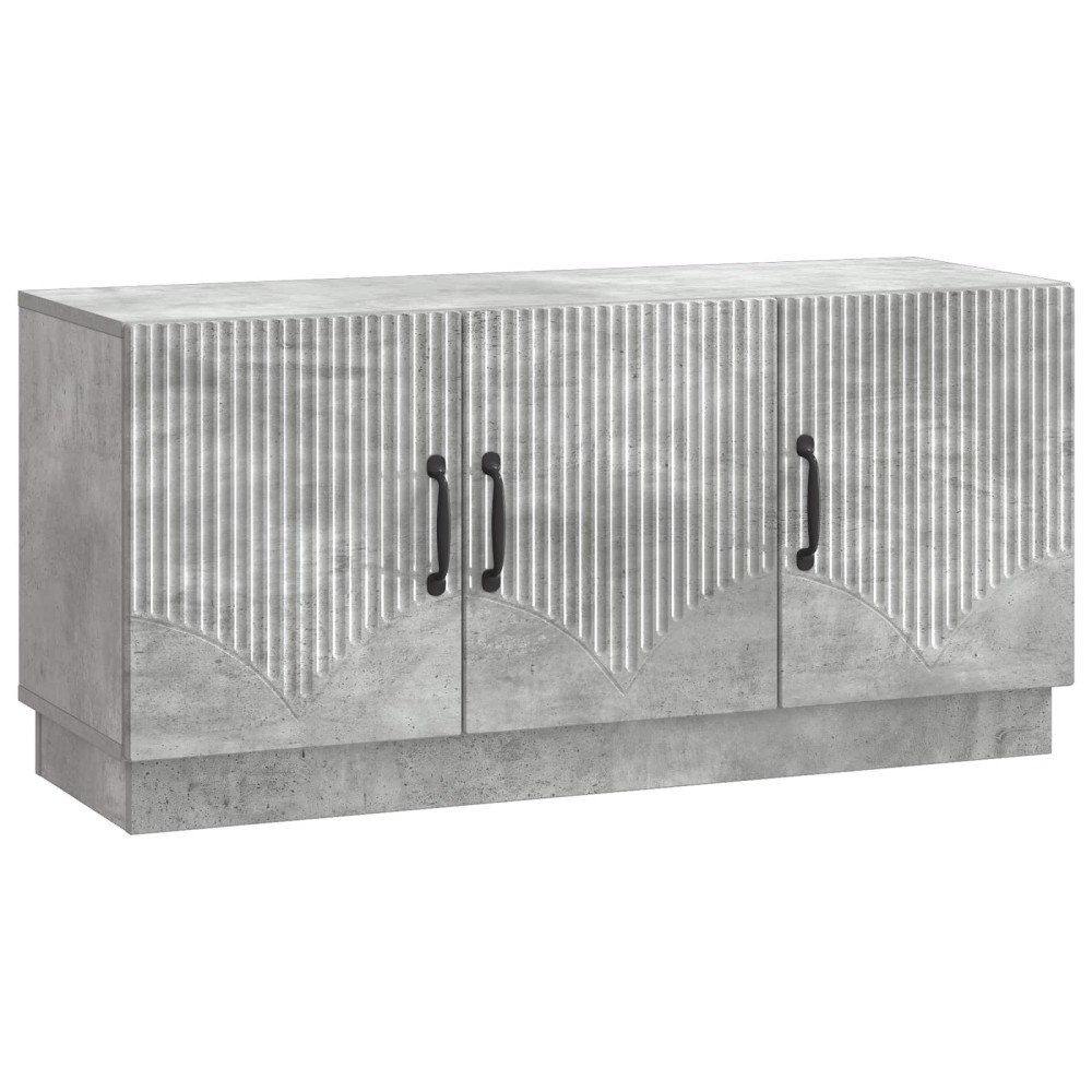 vidaXL TV-skåp Betonggrå 99 x 34,5 x 47 cm Konstruerat trä