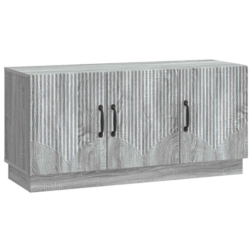 vidaXL TV-skåp Grå sonoma-ek 99 x 34,5 x 47 cm Konstruerat trä