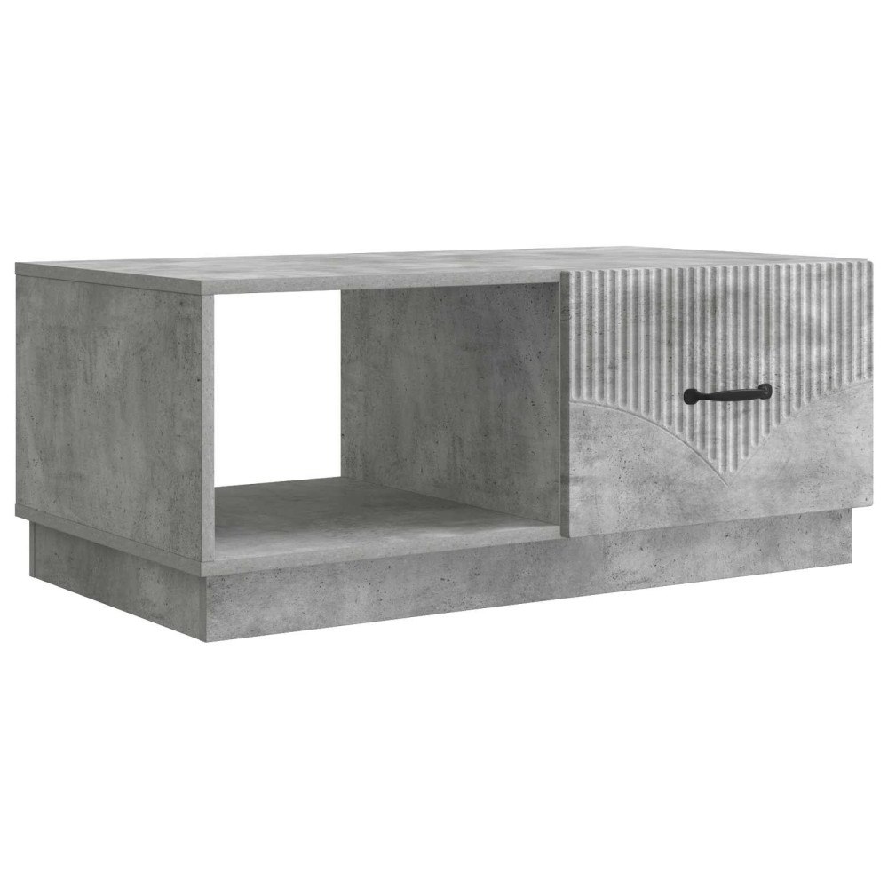 vidaXL Kaffeebord Betonggrå 90 x 50 x 37 cm Konstruerat trä