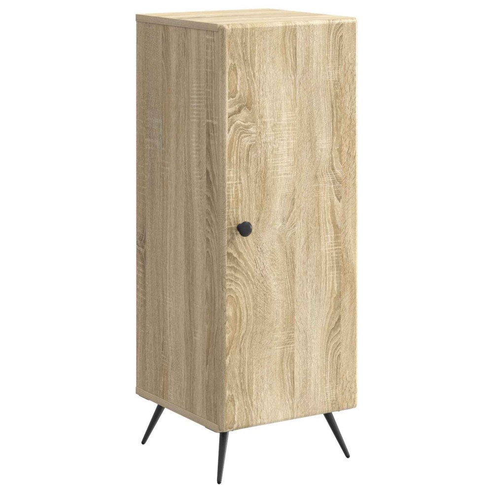 vidaXL Sideboard Sonoma-ek 33 x 34,5 x 90 cm Konstruerat trä