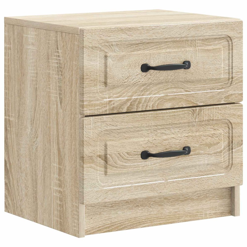 vidaXL Nattduksbord Sonoma-ek 43 x 34,5 x 44,5 cm Konstruerat trä