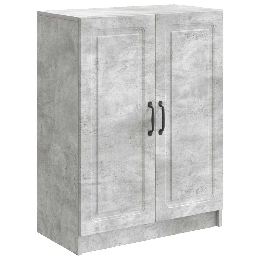 vidaXL Sideboard Betonggrå 66 x 34,5 x 87 cm Konstruerat trä