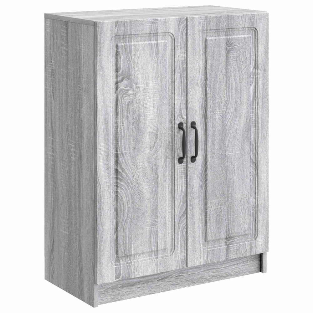 vidaXL Sideboard Grå sonoma-ek 66 x 34,5 x 87 cm Konstruerat trä