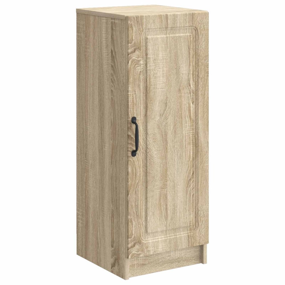 vidaXL Sideboard Sonoma-ek 33 x 34,5 x 87 cm Konstruerat trä