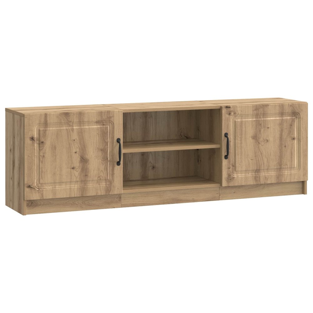vidaXL TV-skåp Artisan-ek 150 x 31 x 47 cm Konstruerat trä