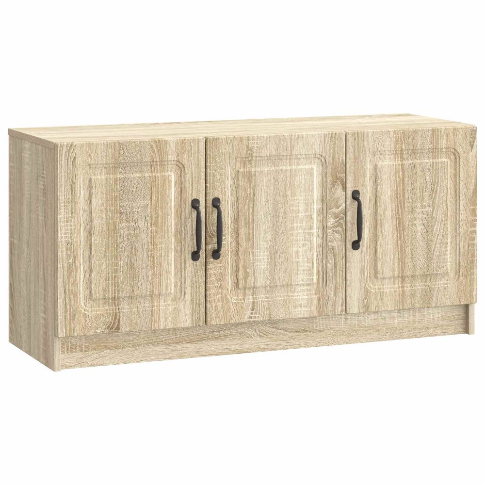 vidaXL TV-skåp Sonoma-ek 99 x 34,5 x 47 cm Konstruerat trä