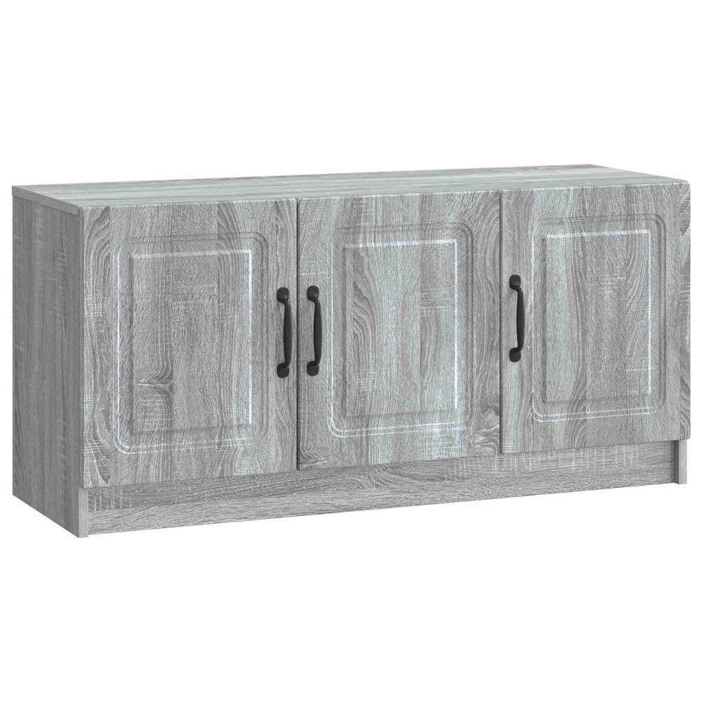 vidaXL TV-skåp Grå sonoma-ek 99 x 34,5 x 47 cm Konstruerat trä