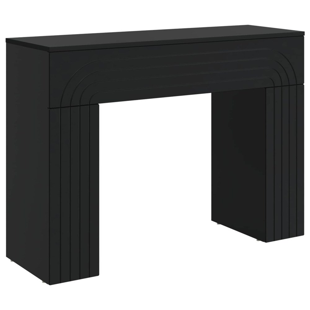 vidaXL Kaffeebord Svart 102 x 35 x 75 cm Konstruerat trä