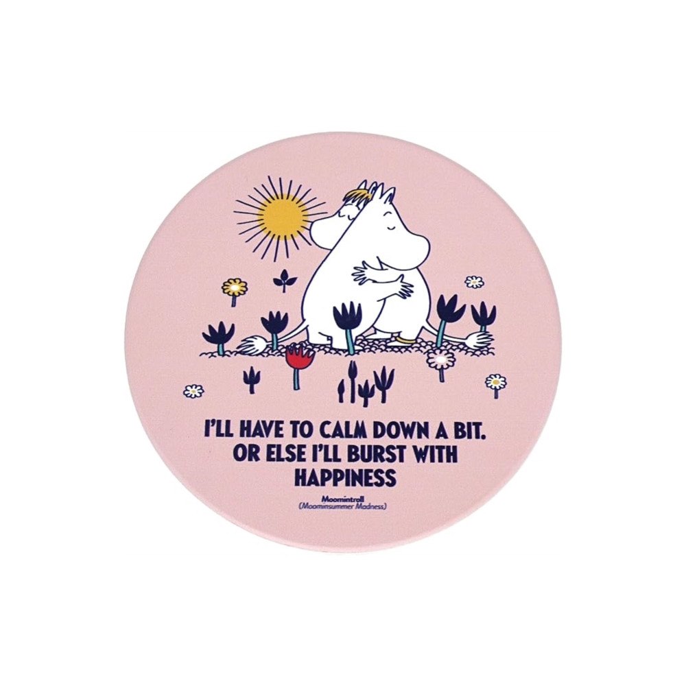 Half Moon Bay Coaster Single Ceramic - Moomin (Hug)