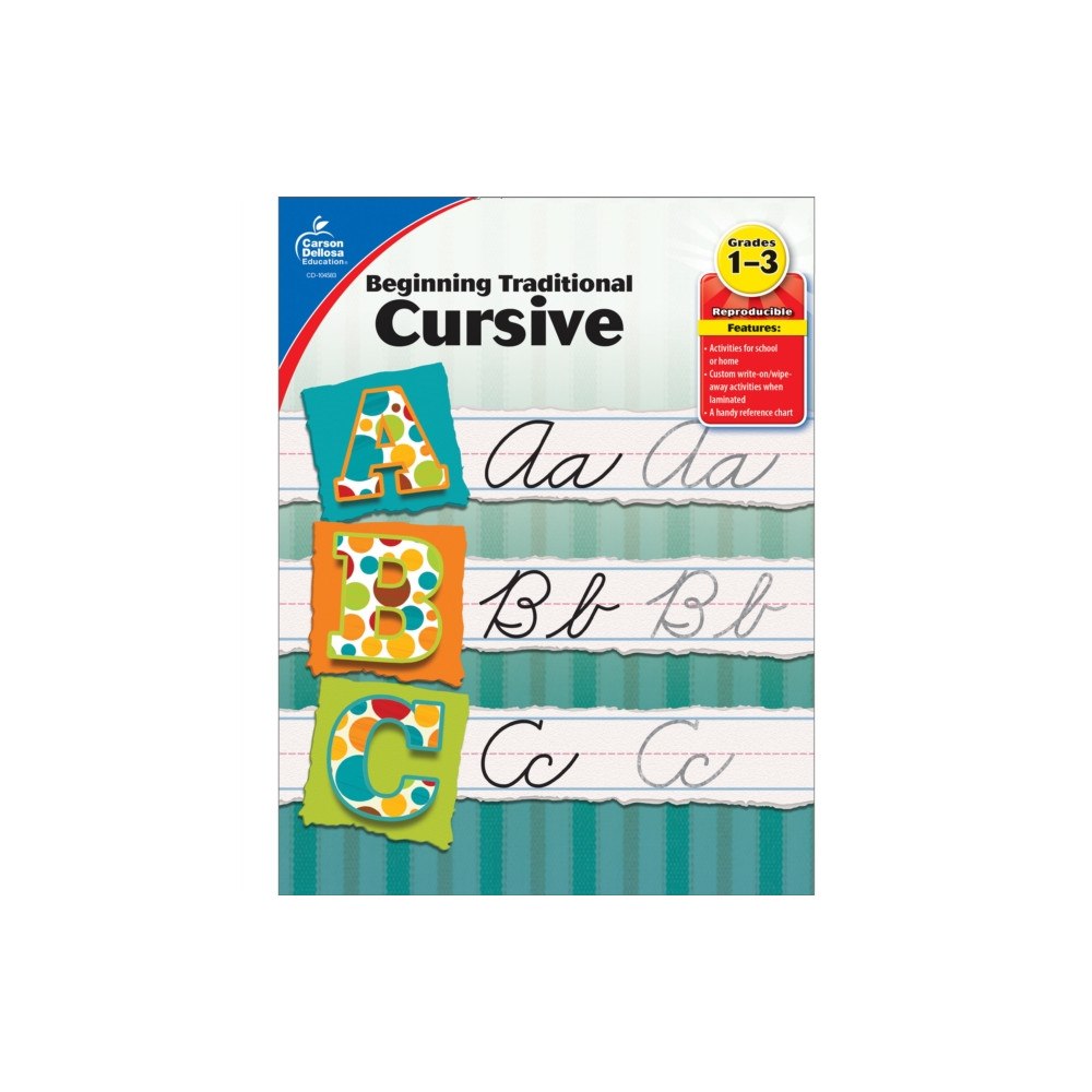 Carson Dellosa Publishing Beginning Traditional Cursive (häftad, eng)