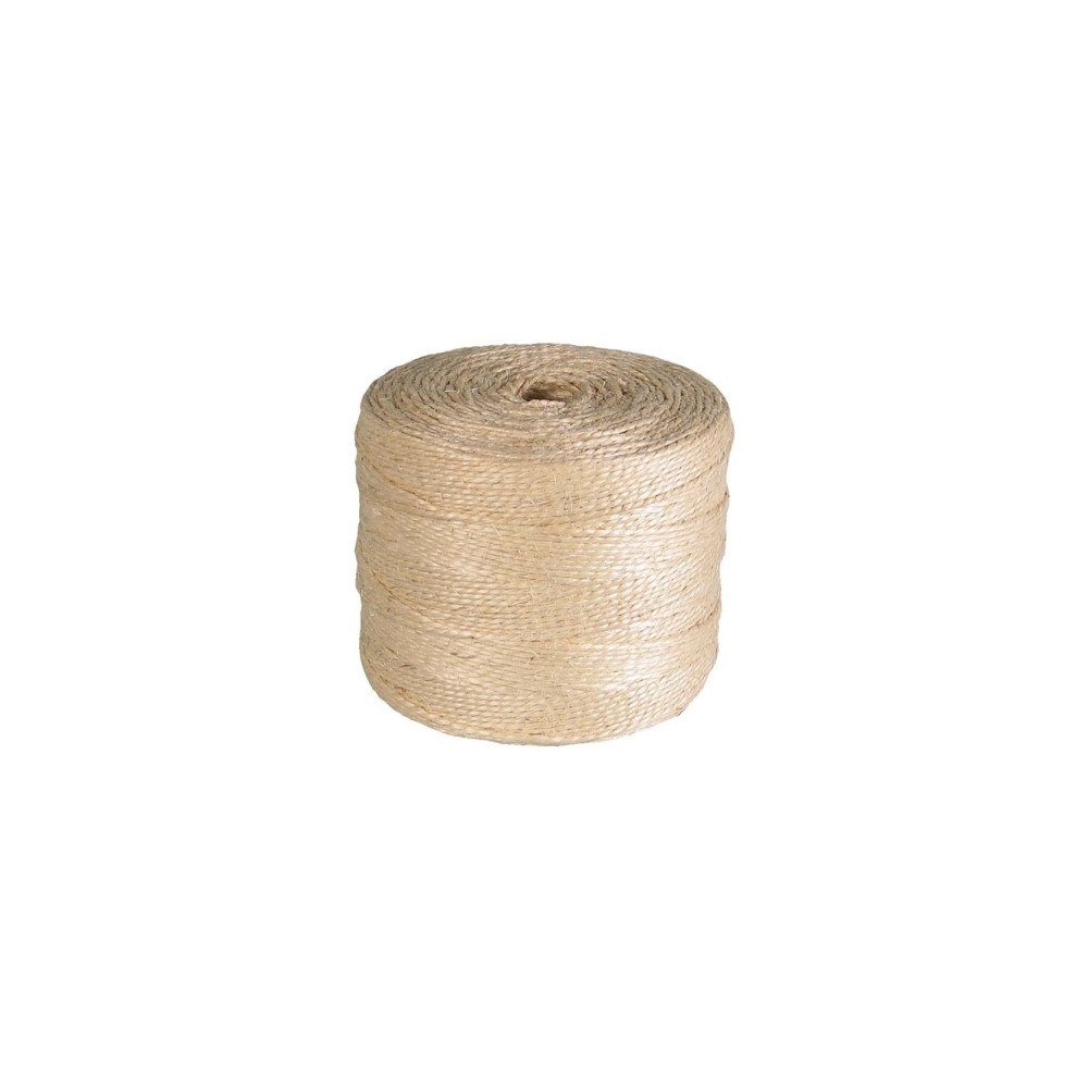 DYMO Sisal bindgarn 3/450 280 m 2 kg brottstyrka 150 kg (280 mete...