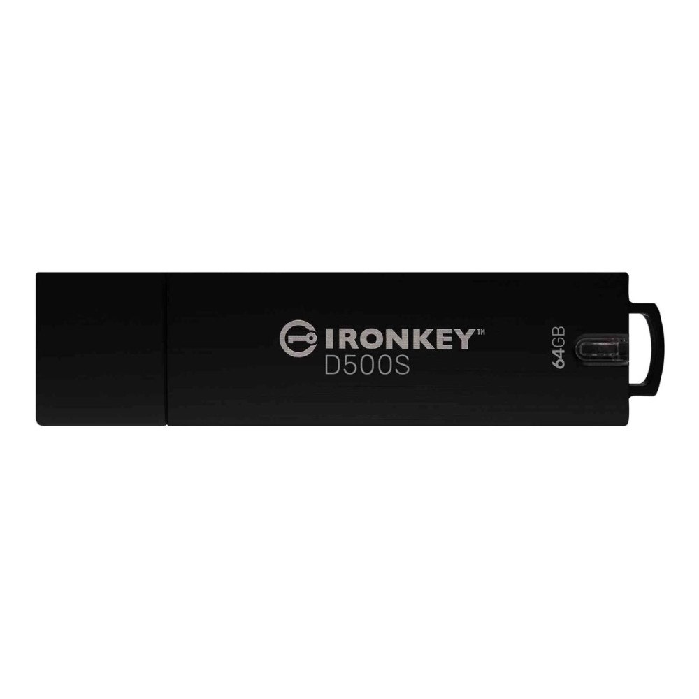 Kingston Technology Kingston IronKey D500S - USB flash-enhet - 64 GB - TAA-kompatibel