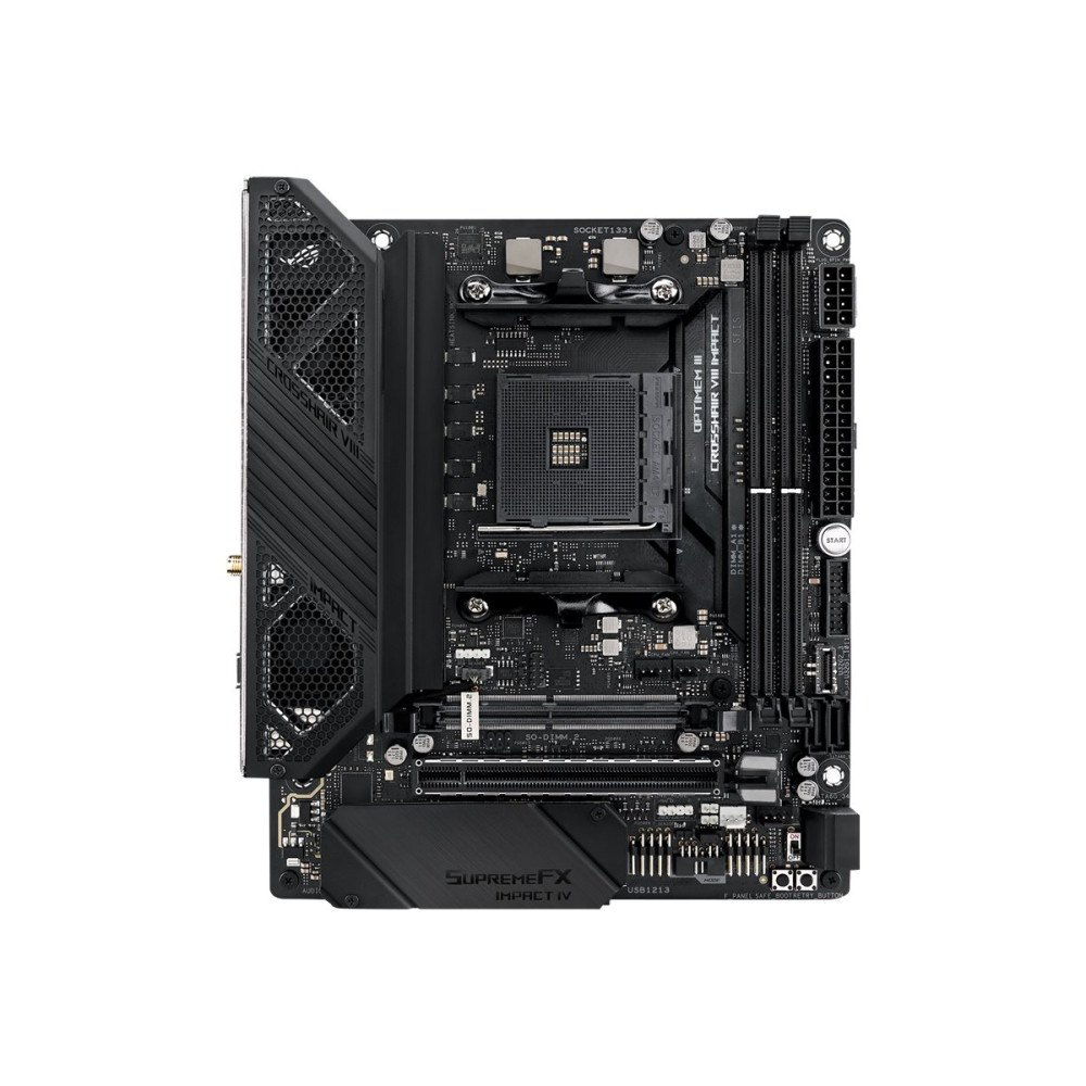 ASUSTeK COMPUTER ASUS ROG Crosshair VIII Impact - moderkort - ATX - Socket AM4 - AMD X570