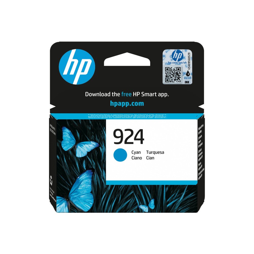 Hewlett-Packard HP 924 - cyan - original - Officejet - bläckpatron