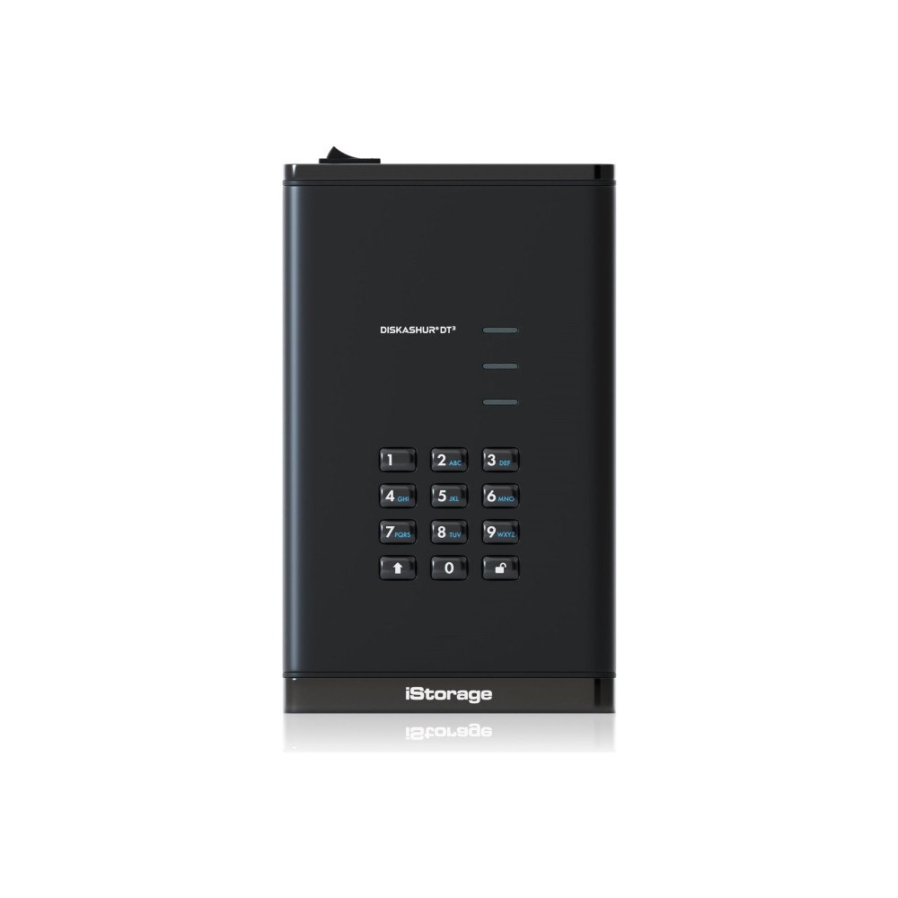 iStorage iStorage diskAshur PRO³ - hårddisk - 4 TB - USB 3.2 Gen 1 - TAA-kompatibel