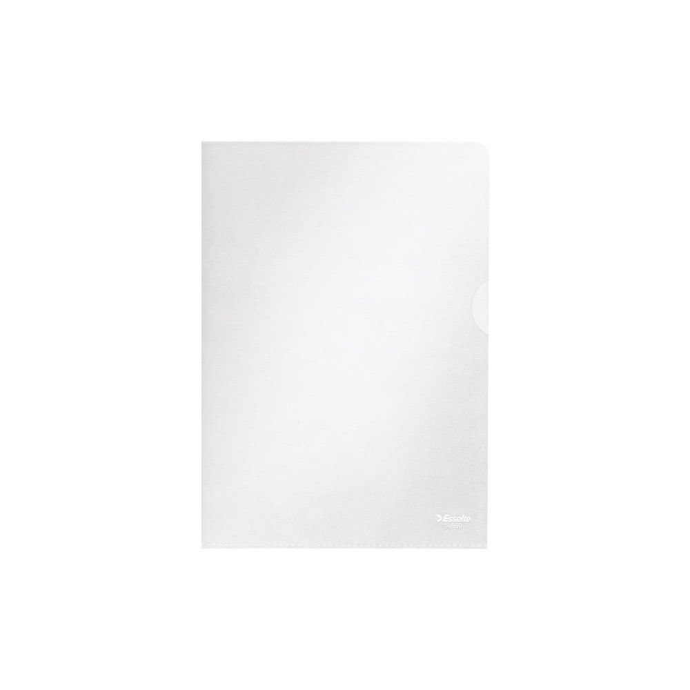 ESSELTE Chartek Esselte A5 arkfickor utan hål, 115 µm, transparent,...