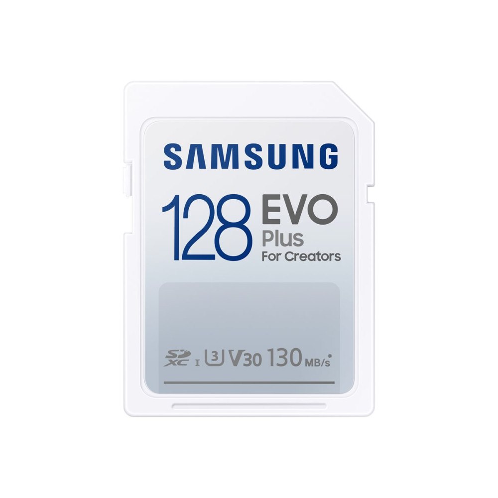 SAMSUNG Samsung EVO Plus MB-SC128K - flash-minneskort - 128 GB - SDXC UHS-I