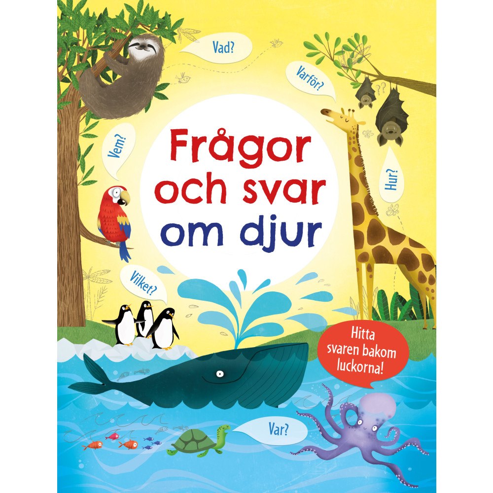 Katie Daynes Frågor och svar om djur (inbunden)