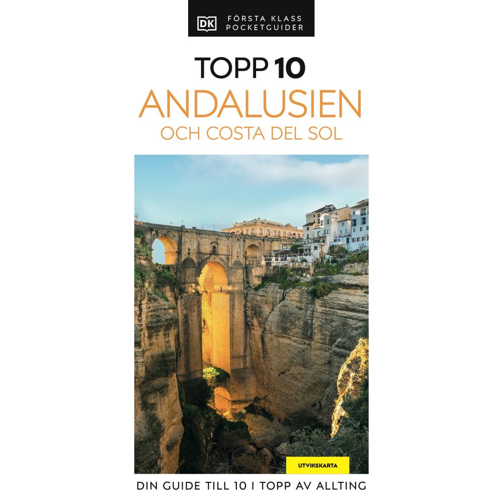 Legind A/S Andalusien och Costa del Sol : Topp 10 (bok, danskt band)