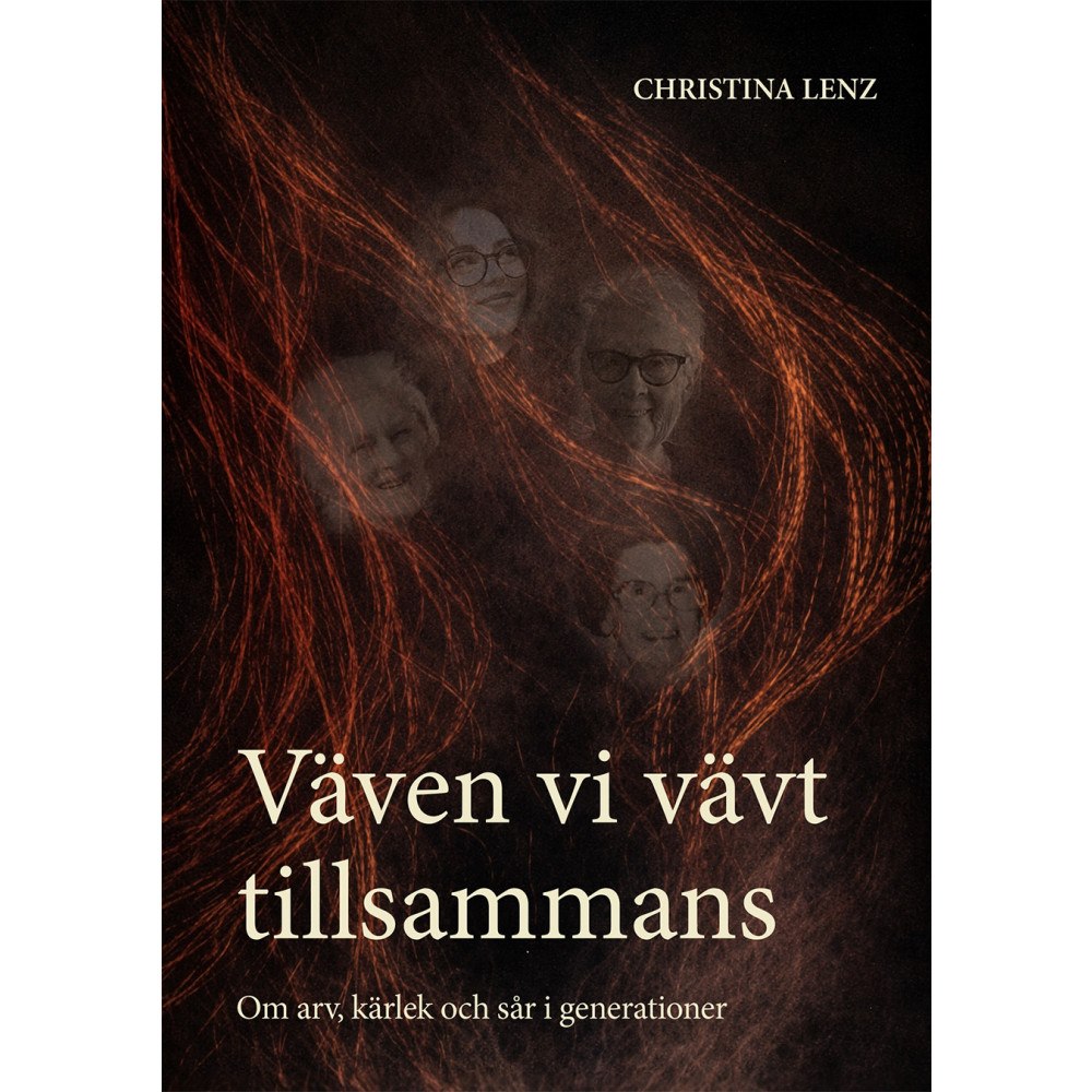 Christina Lenz Väven vi vävt tillsammans (bok, danskt band)