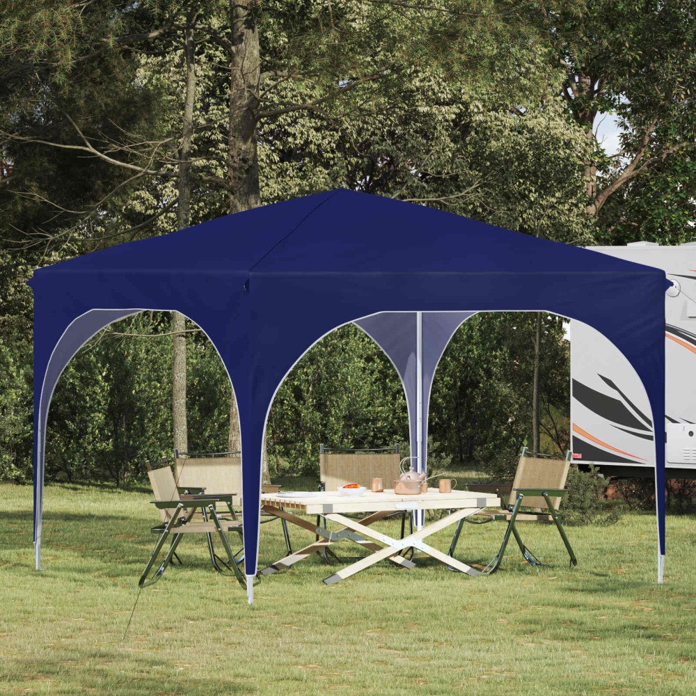 vidaXL Pop-up Partytält 290 x 290 x 245 cm Blå